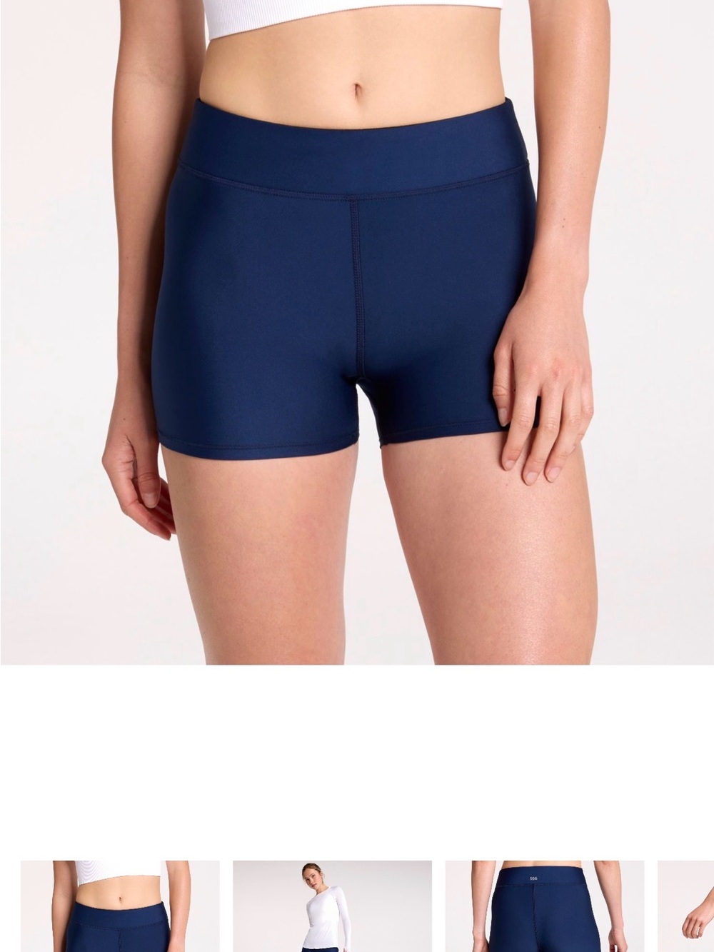 DSG Women's Navy Athletic Shorts